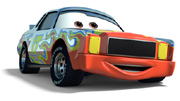 Disney Pixar Cars Supercharged Darrell Cartrip #17 L0545 Asst. N0949 Mattel 1:55 scale die cast car