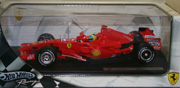 2007 Ferrari F2007 Felipe Massa Formula 1 Race Car Hot Wheels MAT-K6630 1:18 scale die cast model car