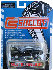 Eleanor Gone in 60 Seconds - 2000 Black 1967 Shelby Ford Mustang GT500 1/64 Shelby Collectibles DC64000B