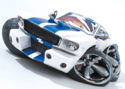 Speed Freaks Horsepower Mustang Figurine Automotive Art Sculpture w/ Skid Pad CA03566