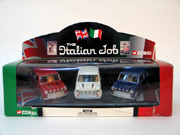 The Italian Job Original Movie 3 car Mini Cooper set Corgi 1:36 scale 05506 diecast movie cars