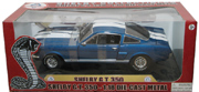 1966 Ford Mustang Shelby GT-350 Blue w/ White Stripes Shelby Collectibles DC35002 1:18 scale