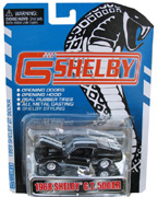 1968 Black Shelby Ford Mustang GT500KR 1/64 scale Shelby Collectibles DC64000B die cast model car