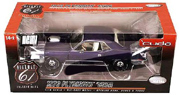 1970 Plymouth HEMI Cuda In Plum Crazy Violet Metallic Purple w/white interior Highway 61 50614 1:18 scale die cast model car