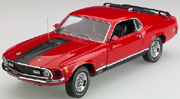 1970 Ford Mustang Mach 1 428 Red Franklin Mint 1:24 Scale Diecast S11E682 Limited Edition 1 of 500