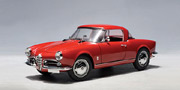 ALFA ROMEO GIULIETTA 1300 SPIDER 1957 - ROSSO CHIARO/LIGHT RED AutoArt 1:18 70157