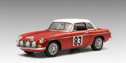1964 #83 MGB GT MK II RALLY 1:18 AutoArt 86481 die cast model car