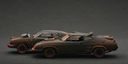 MAD MAX 2: THE ROAD WARRIOR - INTERCEPTOR / ENEMY CAR *WITH MUDDY FINISH* 52749 1/43 scale