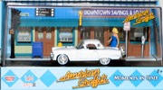 American Graffiti 1956 Ford Thunderbird T-Bird Motor Max 73640G 1:64