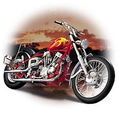 Harley-Davidson� The Billy Bike from "Easy Rider" Franklin Mint B11XN65 1:10