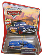 Disney Pixar Cars The World of Cars Edition Pit Crew Member Fabulous Hudson Hornet M1054 #33 Mattel 1:55 scale die cast car