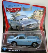 Disney Pixar Cars 2 Finn McMissile Mattel V2796 V2799 1:55 Diecast Movie Car