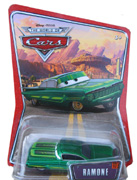 Cars Pixar Movie Green The World of Cars Edition Ramone Lowrider #17 1:55 scale Hot Wheels Die Cast Model Car M1054