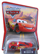 Cars Pixar Movie Lightning McQueen Racecar The World of Cars Edition #01 1:55 scale Hot Wheels Die Cast Model Car M1054