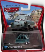 Disney Pixar Cars 2 Professor Z Mattel V2796 V2806 1:55 Diecast Movie Car