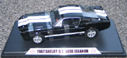Black Eleanor Gone In 60 Seconds - 2000 1967 Shelby Ford Mustang GT500 1/18 Shelby Collectibles DC500E05