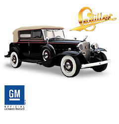 Eliot Ness V16 Cadillac Phaeton 1:24 Franklin Mint B11A182