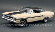1970 Plymouth GTX with Gator Grain Roof Sand Pebble Beige 1:18 scale GMP G1803119 diecast model car