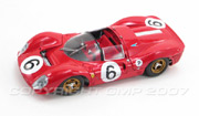 1967 Ferrari 330 P-4 Jackie Stewart & Chris Amon GMP Masterpiece Collection 1:18 G1804101