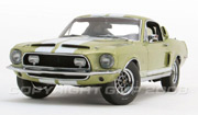 1968 Ford Shelby Mustang GT500 Fastback Green Ltd Ed 500 GMP 1:24 G2403211