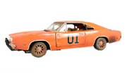 Dukes of Hazzard 1969 Dodge Hemi Charger Dirty Version Ertl 1:18 32485 General Lee