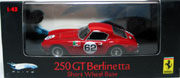 1960 Ferrari 250 GT Berlinetta SWB #62 Red Racecar Hot Wheels Elite P9960 1:43