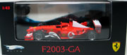 Ferrari F2003 GA Michael Schumacher F1 Racecar Hot Wheels Elite P9944