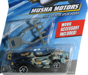 Speed Racer Musha Motors w/ Spear Hooks Hot Wheels 1/64 M4529 M5927 2008 Movie Car