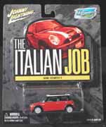 Italian Job Mini Red 1:64 Hollywood Wheels Johnny Lightning 36242