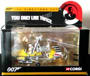 James Bond Gyrocopter "You Only Live Twice" 1:43 Corgi 4602 diecast