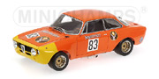 Alfa Romeo GTA 1300 Junior Jaegermeister Rainer Maschke MiniChamps 100-721283 1:18 scale die cast car
