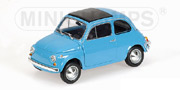 1968 Fiat 500L Blue 1:18 scale MiniChamps 150-121600