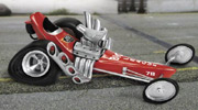 Big League Classic Front Engine Dragster Fueler Hot Rod Magazine cover car Monster Rides MR1002 Auto Art