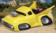 Hot Hauler 50's Pickup Street Rod Hot Rod Magazine cover car Monster Rides MR1005 Auto Art