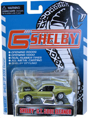 Eleanor Gone in 60 Seconds - 2000 Lime Green 1967 Shelby Ford Mustang GT500 1/64 Shelby Collectibles DC64000B