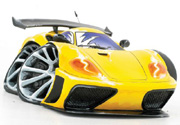 Speed Freaks Arrivederchi Ferrari Three Sixty N GT Figurine Automotive Art Sculpture w/ Skid Pad CA04554