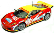 Ferrari F430 GT2Red/Yellow #32 DPR Scalextric C2902 1:32 scale slot car