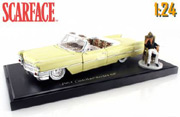 Scarface Al Pacino 1963 Cadillac 1:24 w/Tony Montana figure Series 62 Jada 90511