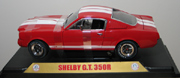 1966 Ford Mustang Shelby GT-350R Red and White Shelby Collectibles 1:18 Scale Diecast DC350R3