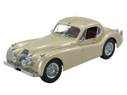 1953 Jaguar XK120 Coupe Signature Models 33121 Gold 1:18 scale diecast model car