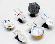 Star Trek Johnny Lightning Release 4 Six Piece Set 1:64 scale diecast movie replicas 50999H