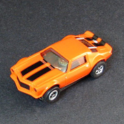 1971 Racing Camaro Orange X-Traction Flamethrowers Release 4 RD122J HO Scale slot car