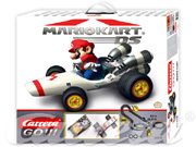 Mario Kart B-Dasher & Wario Brute Carrera GO!!! 62038 1:43 scale slot car race set