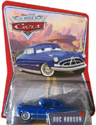 Disney Pixar Cars Movie The World of Cars Edition Doc Hudson 1:55 scale Hot Wheels Mattel Die Cast Model Car #11 M1054