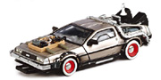 Back to the Future III White Wall DeLorean Sun Star Vitesse 24013 1:43 scale diecast movie car